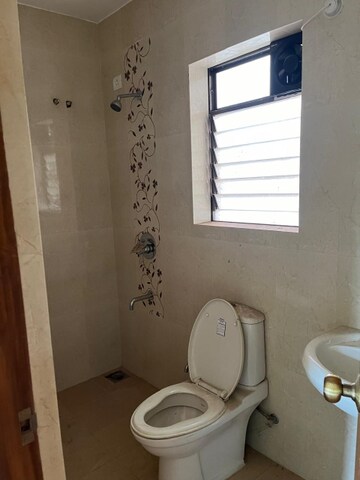 Bathroom in 3 BHK Apartment at Taleigao – for Rent