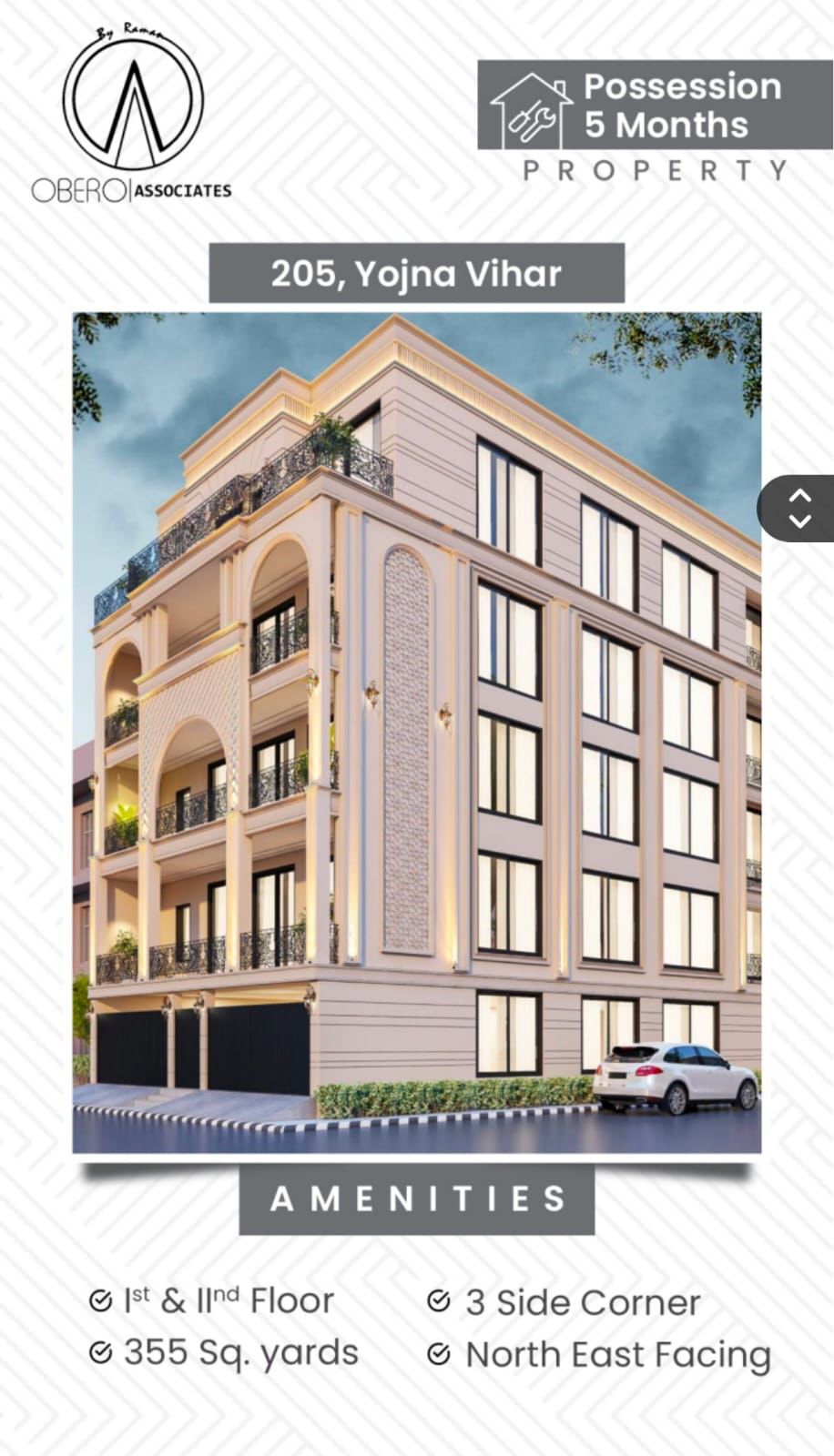 4 BHK + Pooja Room Builder Floor For Sale in Yojana Vihar