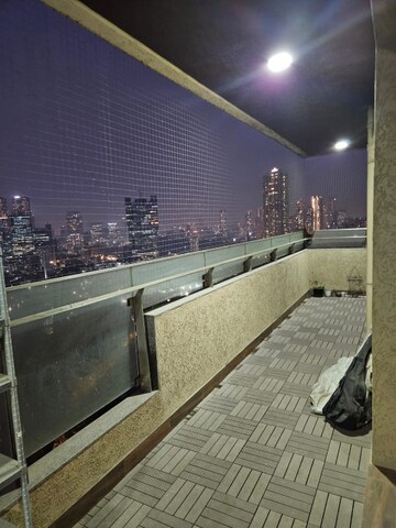 Balcony in 3 BHK Apartment at Lokhandwala Minerva Mahalaxmi, Mahalaxmi – for Rent