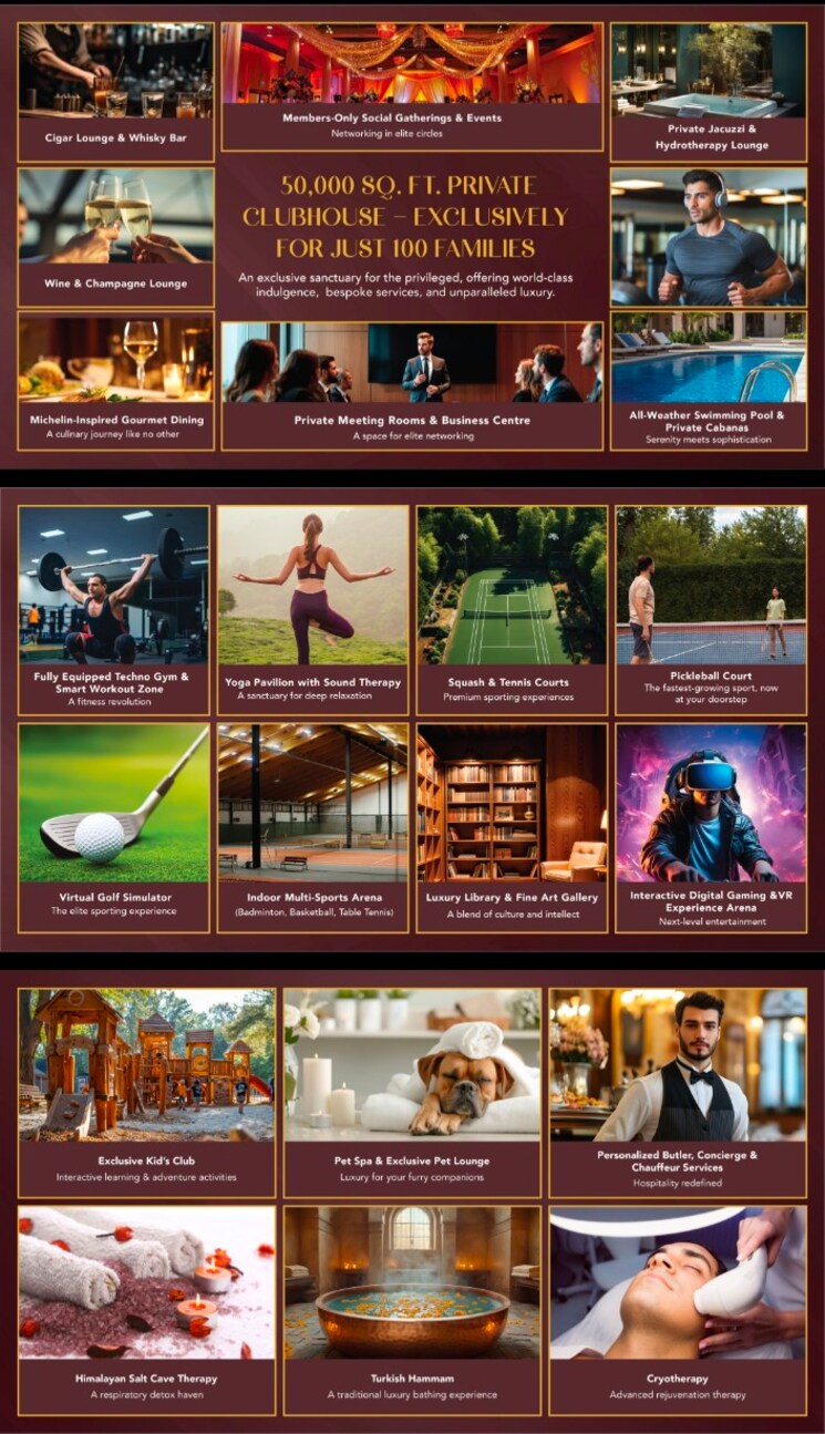 Master Bedroom, sector 27a 3.5 Bedroom 2650 Sq.Ft. Apartment In Sector 27a Faridabad 8520365