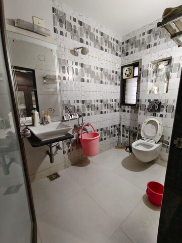 Bathroom in 3 BHK Independent House at Old Padra Road – for Sale