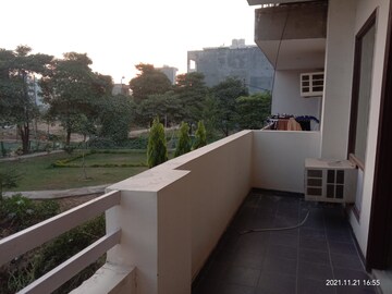 Balcony in 3 BHK Builder Floor at Viva Floors 1, Sector 48 – for Rent