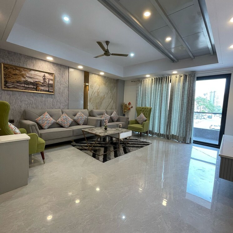 Living Room, ansal-api-esencia 4 Bedroom 299 Sq.Yd. Builder Floor In Sector 67 Gurgaon 8520498