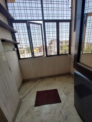 Balcony in 2 BHK Builder Floor at Malviya Nagar – for Rent