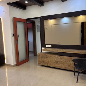 Living Room in 3 BHK Apartment at Raheja Serenity, Khatau Estate – for Rent
