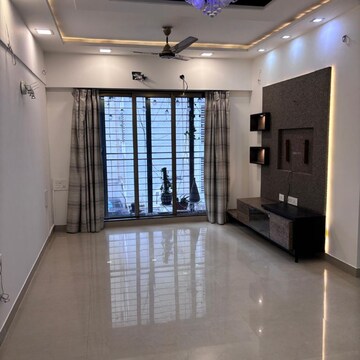 Living Room in 3 BHK Apartment at Raheja Serenity, Khatau Estate – for Rent