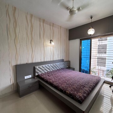Bedroom in 3 BHK Apartment at Raheja Serenity, Khatau Estate – for Rent