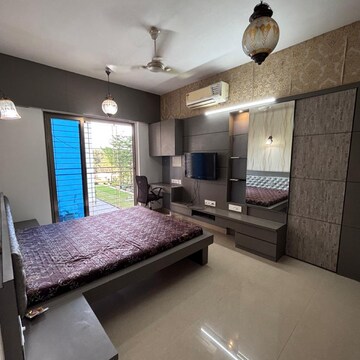 Bedroom in 3 BHK Apartment at Raheja Serenity, Khatau Estate – for Rent