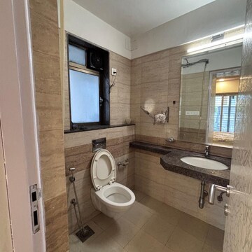 Bathroom in 3 BHK Apartment at Raheja Serenity, Khatau Estate – for Rent
