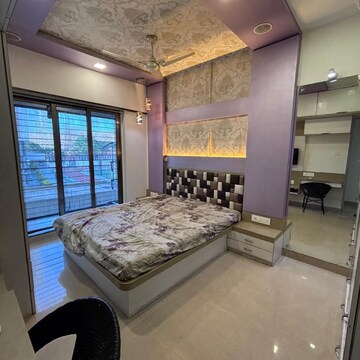 Bedroom in 3 BHK Apartment at Raheja Serenity, Khatau Estate – for Rent