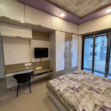 Bedroom in 3 BHK Apartment at Raheja Serenity, Khatau Estate – for Rent