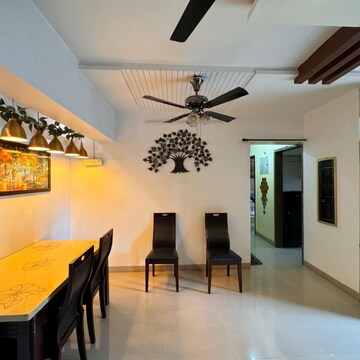 Living Room in 3.5 BHK Villa at Ram Pushpanjali Residency, Owale – for Rent