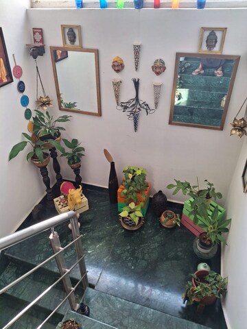 Staircase in 3 BHK Villa at Vajram Orchid, Yelahanka – for Sale
