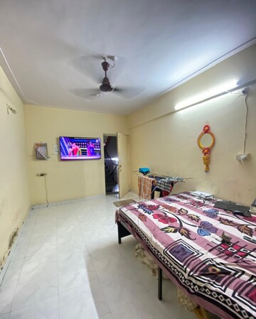 Living Room in 1 BHK Apartment at Samata CHS Sanpada, Sanpada – for Rent