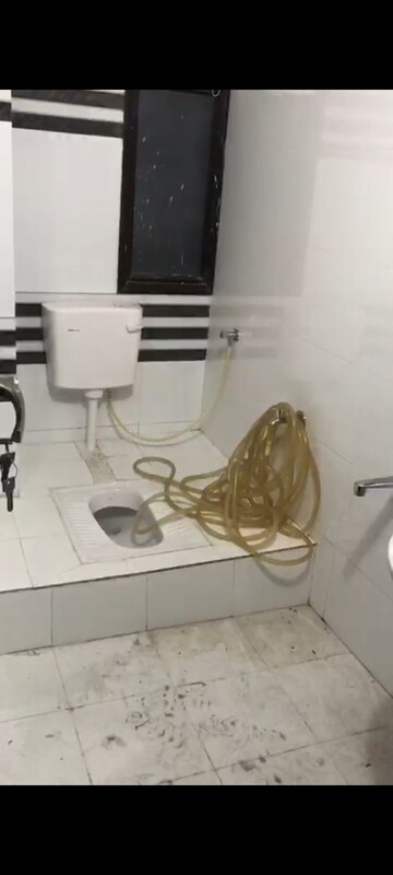 Bathroom in 3 BHK Apartment at Rishita Manhattan, Gomti Nagar – for Rent
