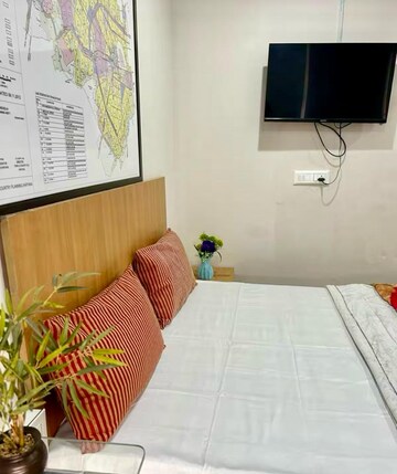 Bedroom in 1 RK Apartment at Chandigarh Citi Center, Vip Road – for Rent
