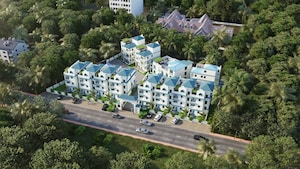 4 BHK Villa – Exterior View View at Verna - for Sale