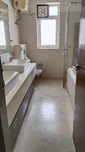 Bathroom in 4 BHK Apartment at Emaar The Palm Drive-The Sky Terraces, Sector 66 – for Sale