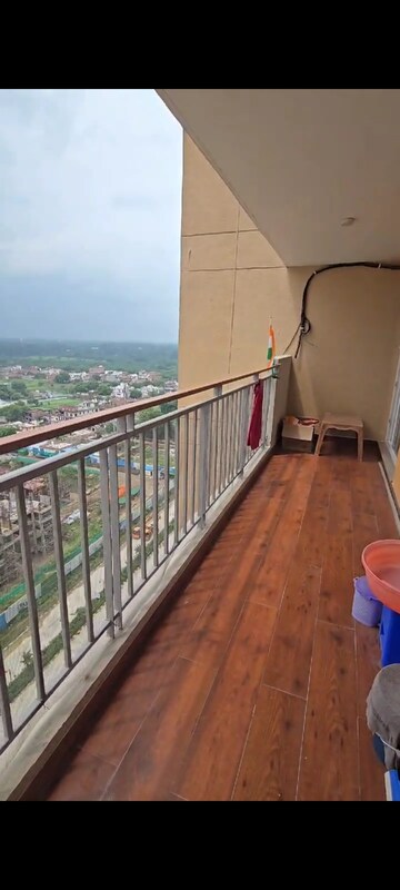Balcony in 3 BHK Apartment at Rishita Manhattan, Gomti Nagar – for Rent