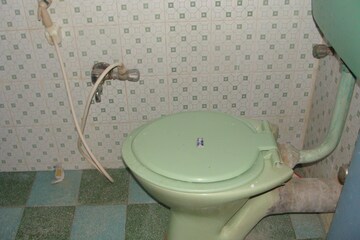 Bathroom in 2 BHK Independent House at Rt Nagar – for Rent