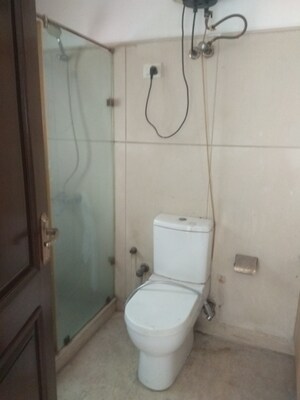 Bathroom in 4 BHK Builder Floor at Sukhdev Vihar – for Sale