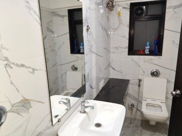 Bathroom in 2 BHK Apartment at Hubtown Hillcrest, Andheri East – for Rent