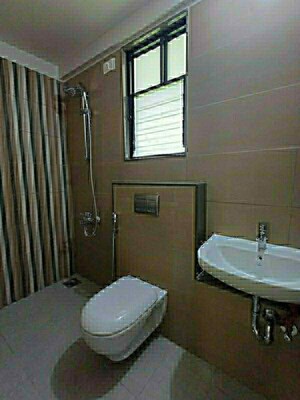 Bathroom in 2 BHK Apartment at Magarpatta Riverview City Hornbill Heights, Loni Kalbhor – for Sale