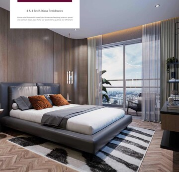Bedroom in 3 BHK Apartment at Magarpatta City – for Sale