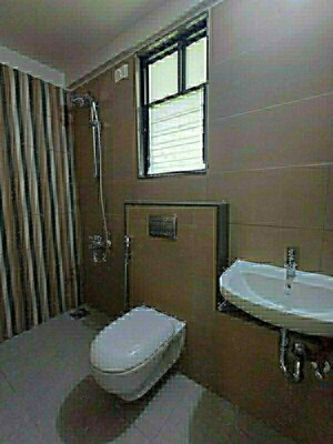 Bathroom in 2 BHK Apartment at Magarpatta Riverview City Hornbill Heights, Loni Kalbhor – for Sale