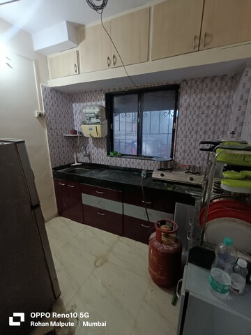 Kitchen in 1 RK Apartment at Ganesh Chs Kanjumarg East, Kanjurmarg East – for Rent