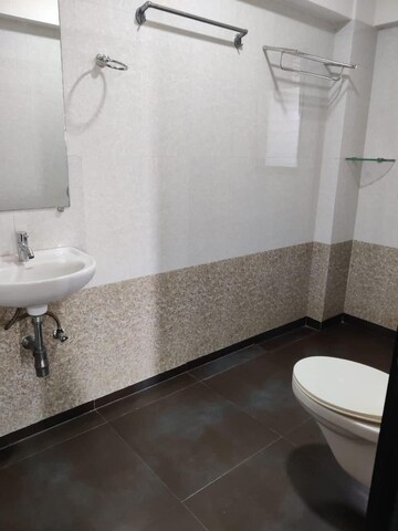 Bathroom in 1 RK Apartment at Abhishek Heights Thane, Thane West – for Rent