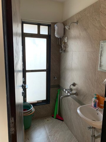 Bathroom in 1 BHK Apartment at Yash Willows, Goregaon East – for Rent