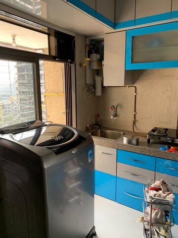 Kitchen in 1 BHK Apartment at Yash Willows, Goregaon East – for Rent