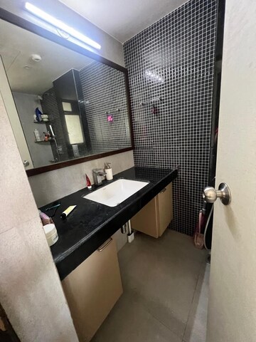 Bathroom in 2 BHK Apartment at Lodha Luxuria Priva, Majiwada – for Sale