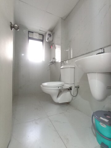 Bathroom in 1 BHK Apartment at Runwal Gardens, Dombivli East – for Sale