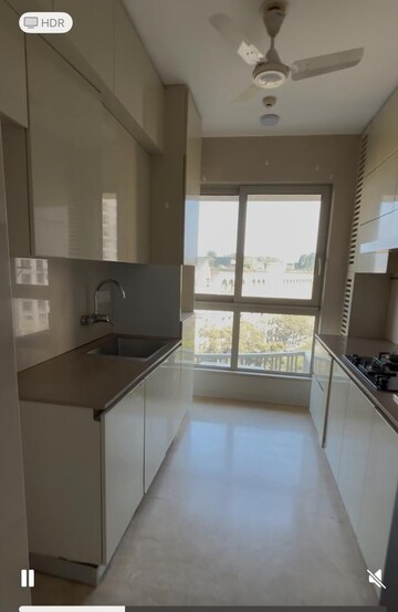 Kitchen in 2.5 BHK Apartment at Hiranandani Atlantis, Powai – for Rent