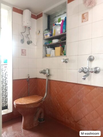 Bathroom in 2 BHK Apartment at Sarovar Darshan, Panch Pakhadi – for Rent