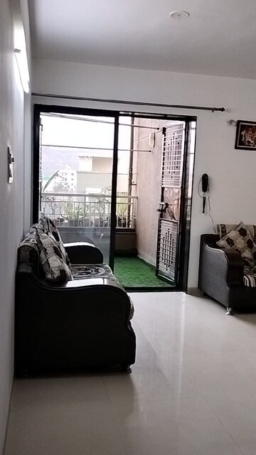 Living Room in 2 BHK Apartment at Achalare Citrine, Marunji – for Rent