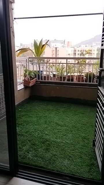 Balcony in 2 BHK Apartment at Achalare Citrine, Marunji – for Rent