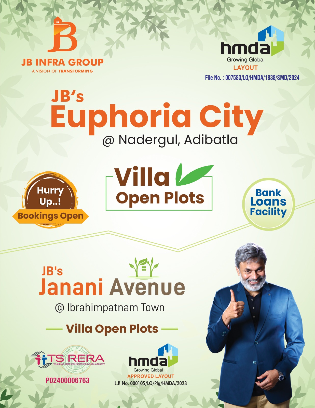 Plot For Sale in Jb Eupheria City 