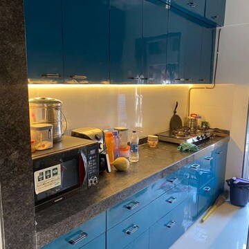 Kitchen in 2 BHK Apartment at Raheja Sherwood, Sonawala Industry Estate – for Rent