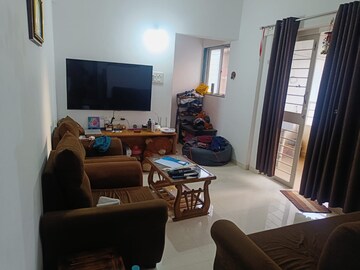 Living Room in 1 BHK Apartment at RajHeramba One Hallmark Avenue, Ravet – for Sale