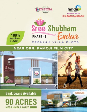  Plot – Exterior View View at Abdullahpurmet - for Sale