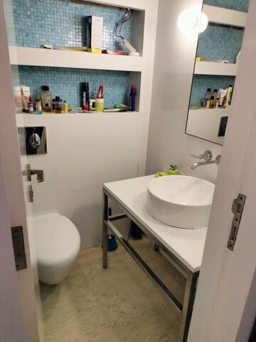 Bathroom in 2 BHK Apartment at Lodha Fiorenza, Goregaon East – for Rent