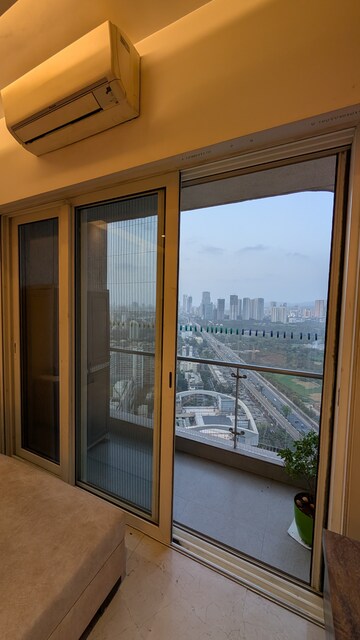 Balcony in 2 BHK Apartment at Lodha Fiorenza, Goregaon East – for Rent