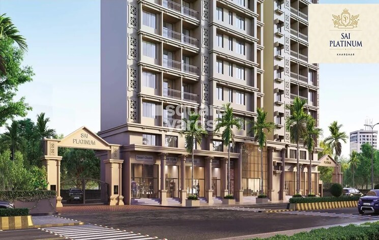 Exterior View, paradise-sai-platinum 3 Bedroom 956 Sq.Ft. Apartment In Kharghar Navi Mumbai 8522693