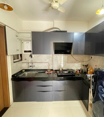 Kitchen in 2 BHK Apartment at Goel Ganga Florentina, Nibm Annexe – for Rent