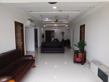 Living Room in 3 BHK Apartment at Vajras Jasmine County, Puppalaguda – for Rent