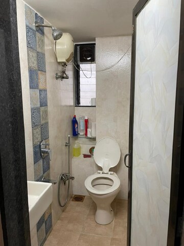 Bathroom in 1 BHK Apartment at Khar West – for Rent