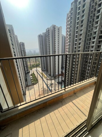 Balcony in 2 BHK Apartment at Runwal My City Phase II Cluster 05, Dombivli East – for Rent